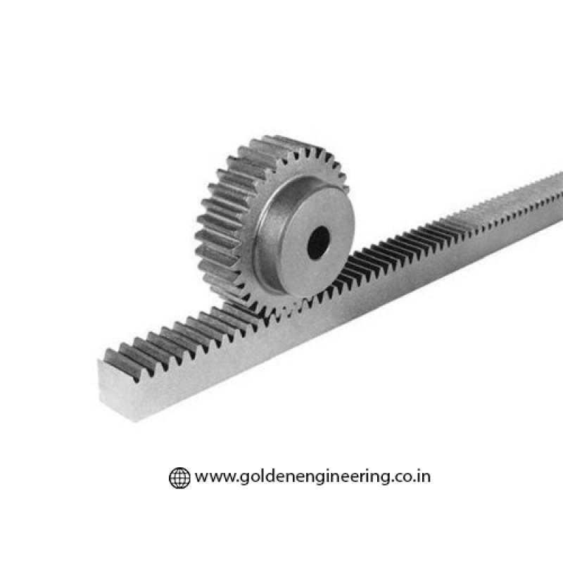 Helical Rack & Pinion Manufacturer in Kolkata | Golden Engineering